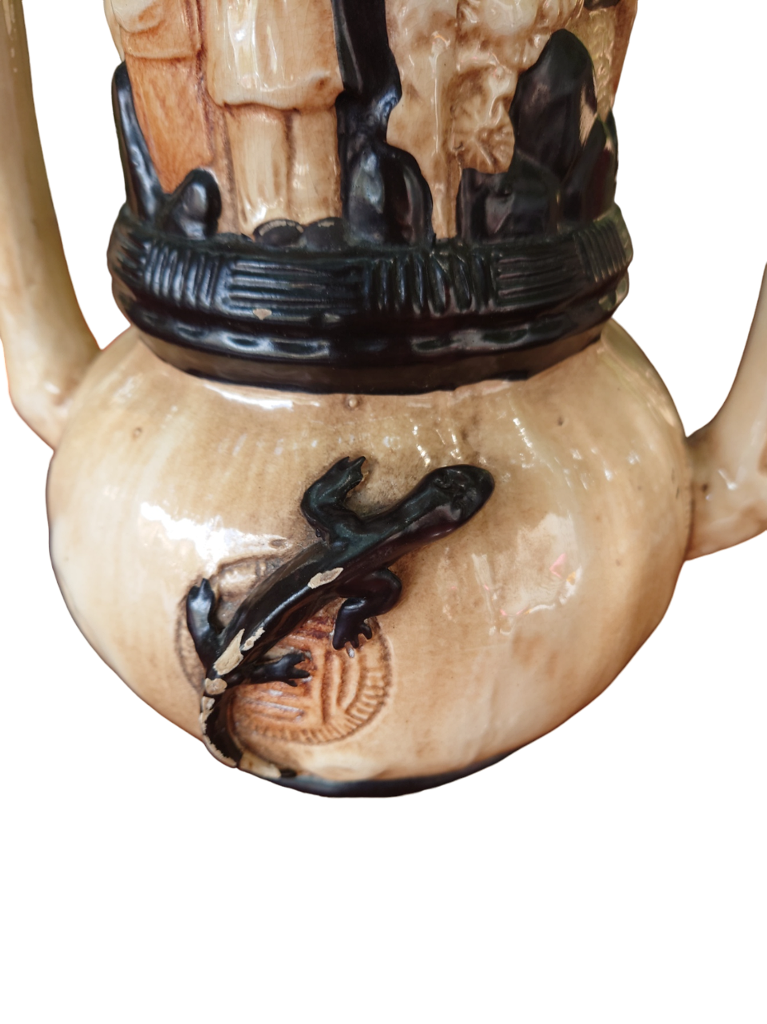 Vase en poterie d'art Bretby
