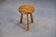 1960s pine stool