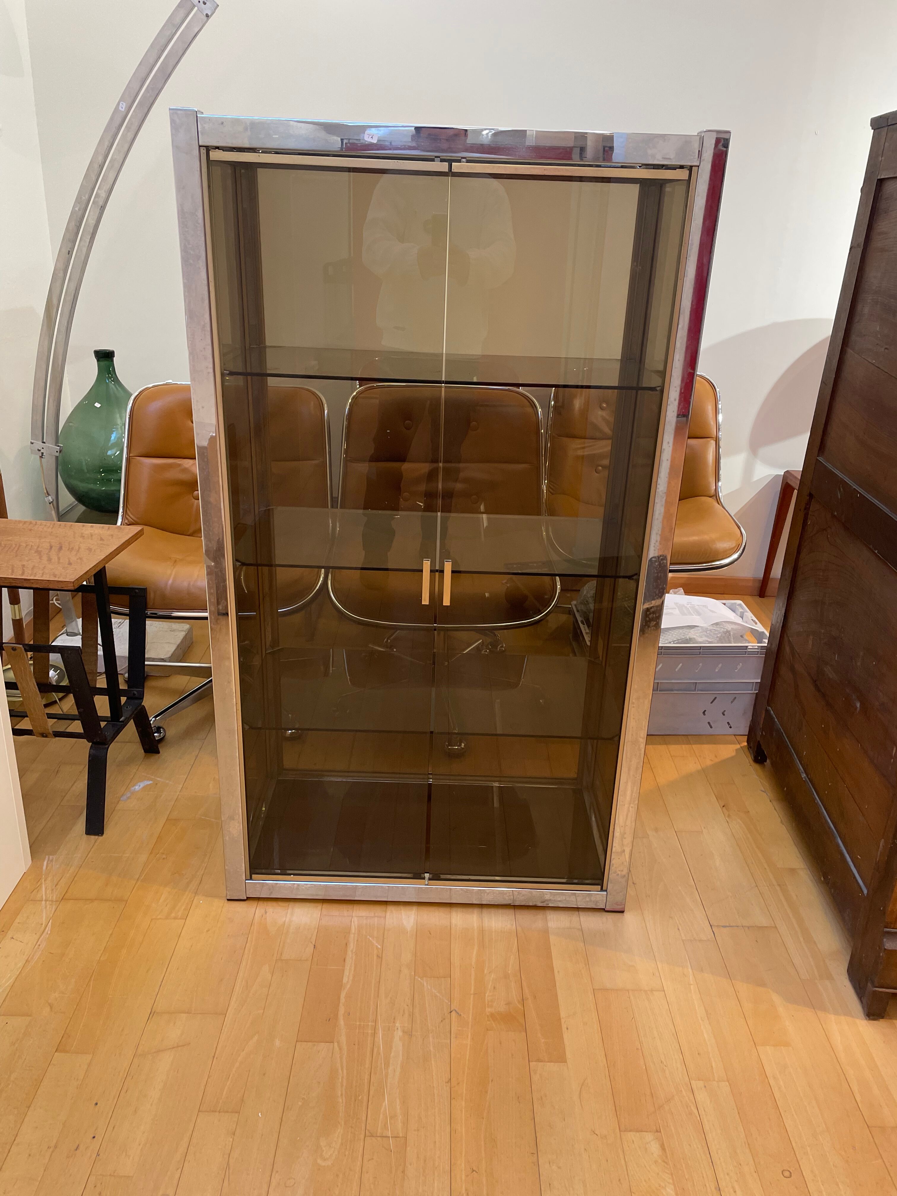 Vitrine aluminium