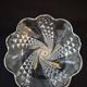 Cornet or tulip vase, centrepiece, Baccarat crystal 19th century