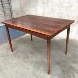 Danish midcentury extending dining table in palisander, 1960s
