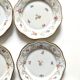 10 assiettes en porcelaine fleurie, veb r reichenbach