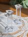 Vintage crystal candlestick pair by Villeroy & Boch - As new condition.