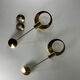 2 Arthur Pe wall candle holders for Kolback Studio Sweden, 1965-70