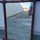 Vintage bamboo mirror (90x80)