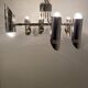 Space Age Multi Lights Ceiling Lamp in the Style of Stilnovo, Italy 1970's