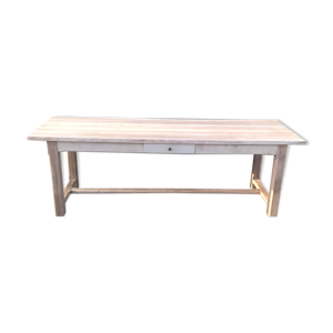 table de ferme en orme