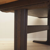 Oak table, Danish design, 1970s, manufacturer: Skovby