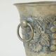 Brass champagne or ice bucket - relief vine decor