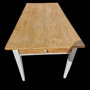Old farmhouse table + 4 chairs