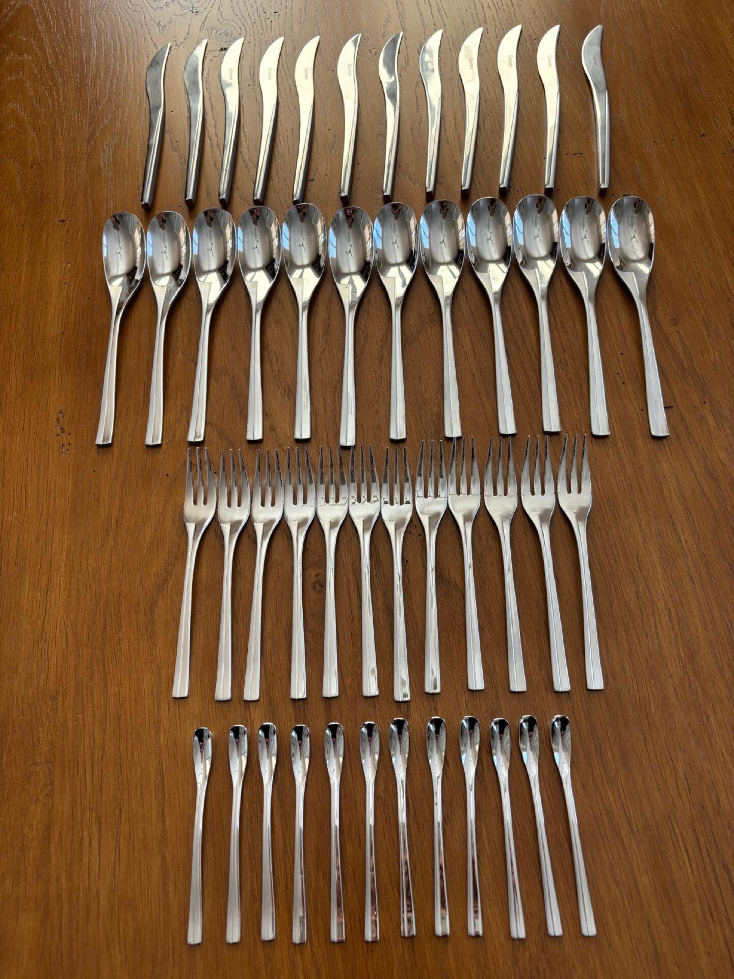Exceptional Couzon household set Neuvième Art – 123 pieces – stainless steel 18/10