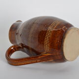 Carafe en grès vernissé