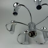60s 70s Sputnik wall lamp or ceiling lamp by Cosack Leuchten Chrom