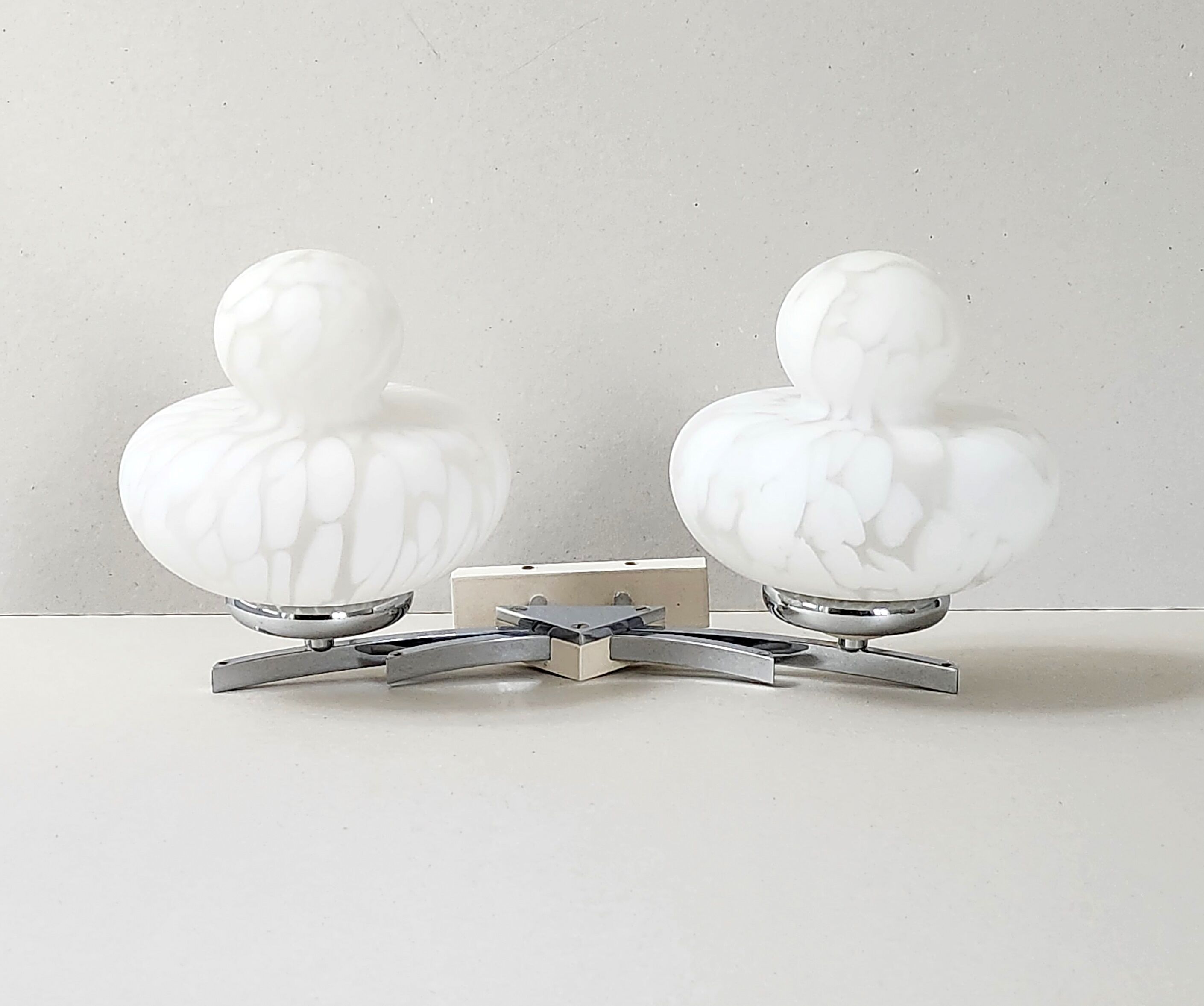 Vintage wall lamp 1970 space age