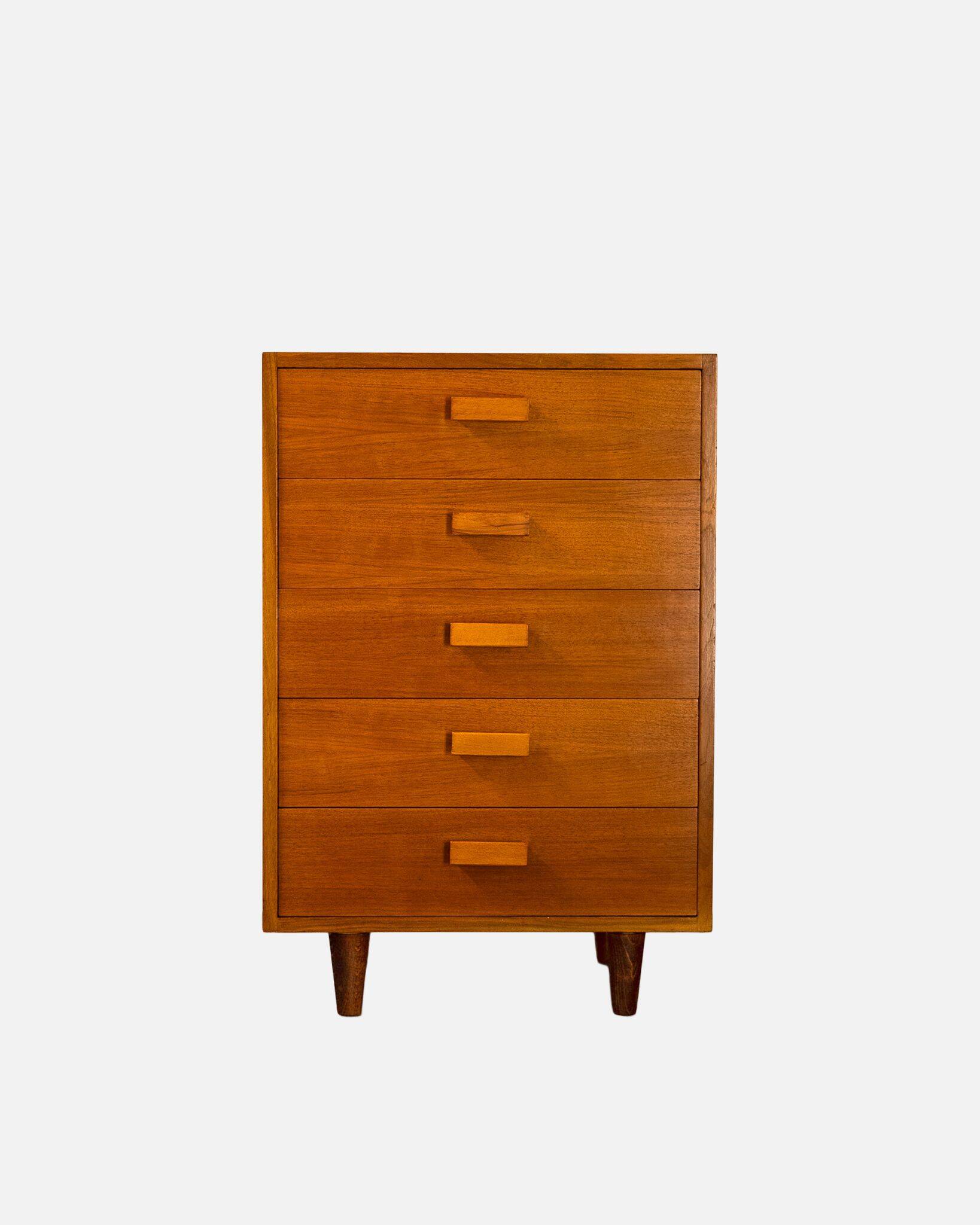 Mid-century bedside table or chest of drawers