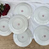 “Margot” flat plates Terre de Fer