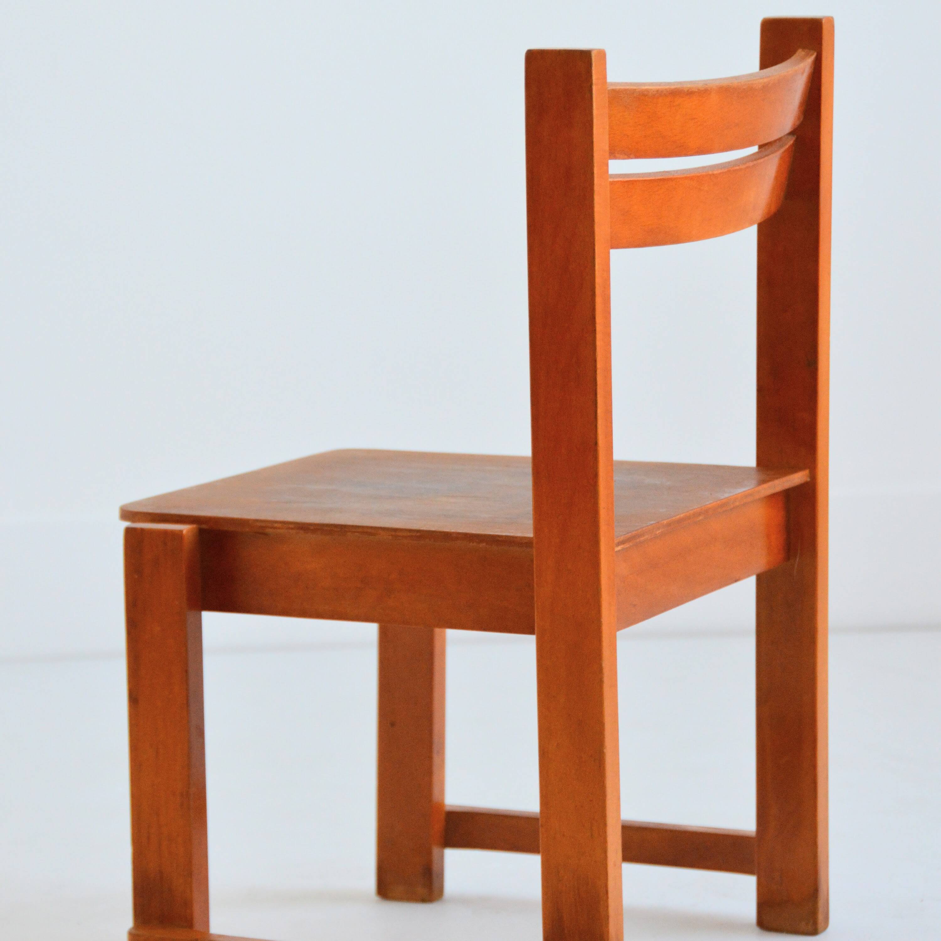 Vintage children's chair 1950s