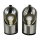 Pair of Selene chrome lamps by ABM, 1960