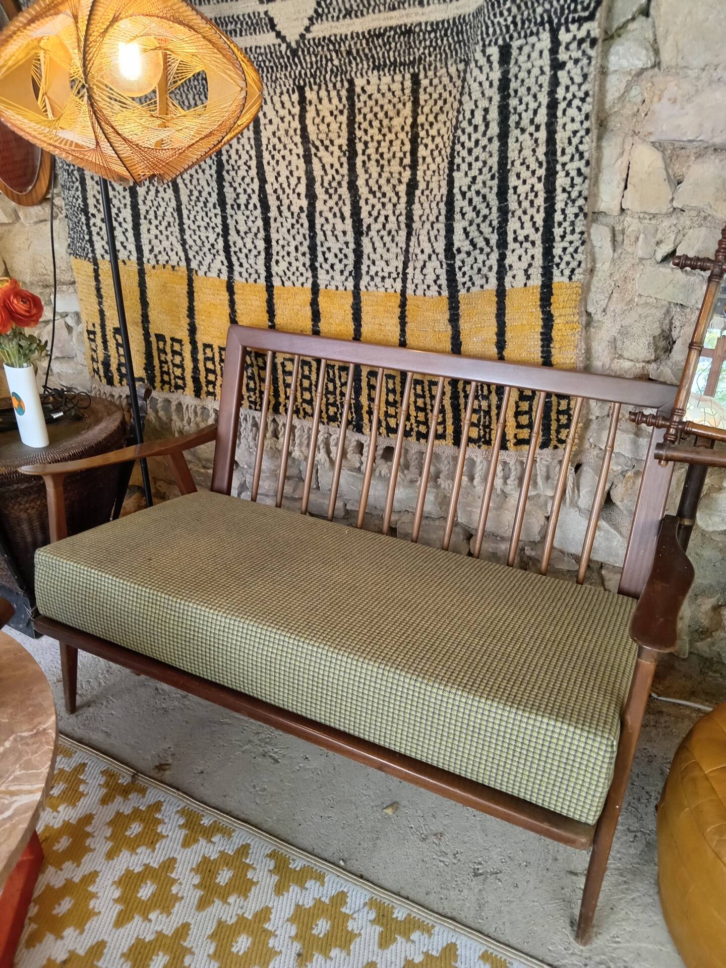 Scandinavian banquette style