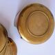 Set of 4 vintage brass nesting ashtrays