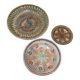 Set of 3 terracotta bowls