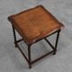 Table d'appoint ancienne en chêne français, vers 1900