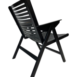 Niko Kralj Slovenian Rex Plywood Folding Chair for Stol 1950s in Black