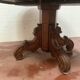 Napoleon III central leg table Solid mahogany 19th century