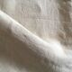Table cloth reserves of large ivory raw linen kit 280cm