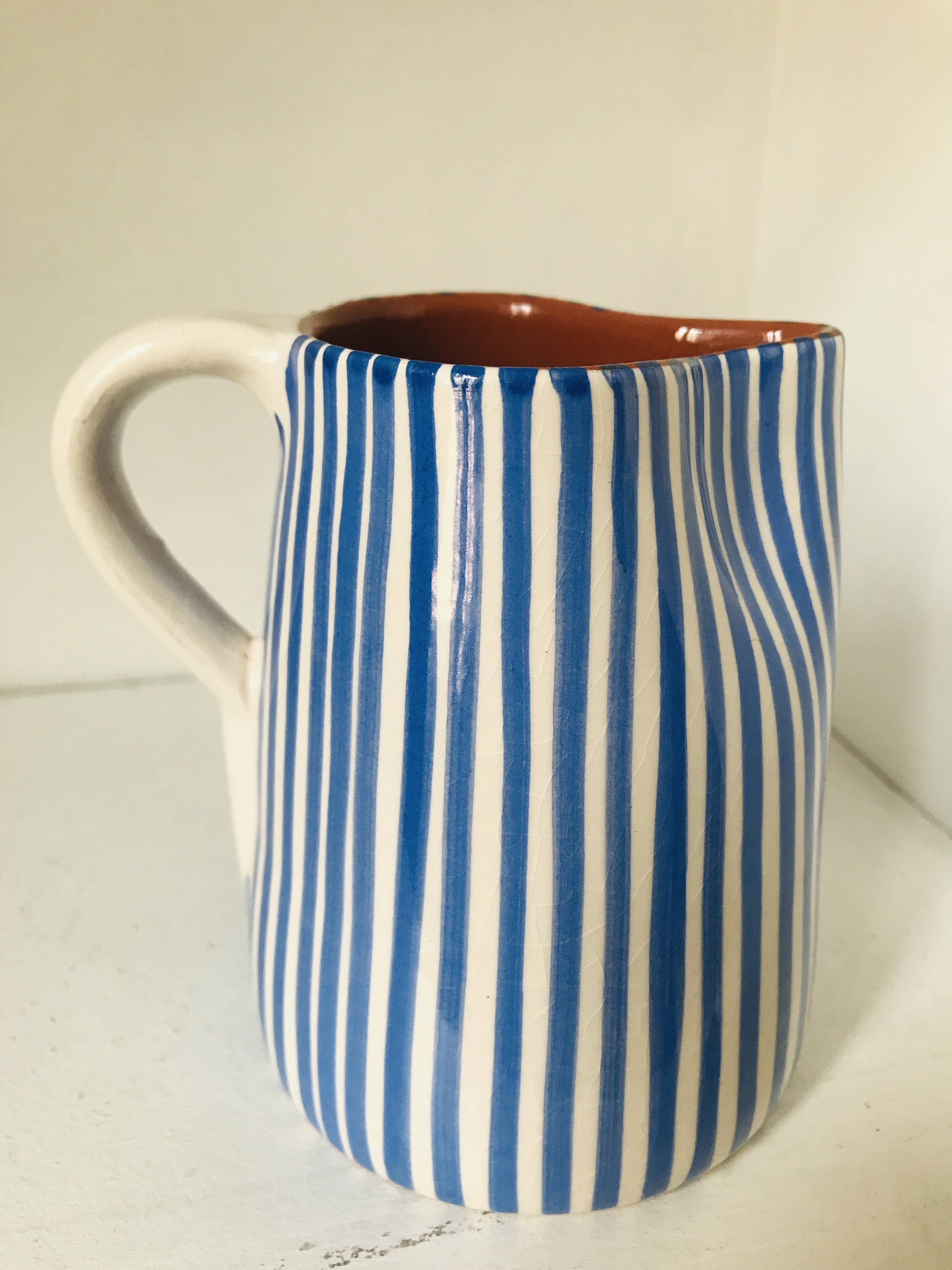 Portugal striped pitcher