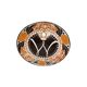 Dutch Inauguration ceramic Plate Of Wilhelmina from 1898