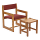 Fauteuil et sa table d'appoint par André Sornay, circa 1965