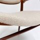 Ensemble de 4 chaises rembourrées Hartmut Lohmeyer pour Wilkhahn, années 1960.