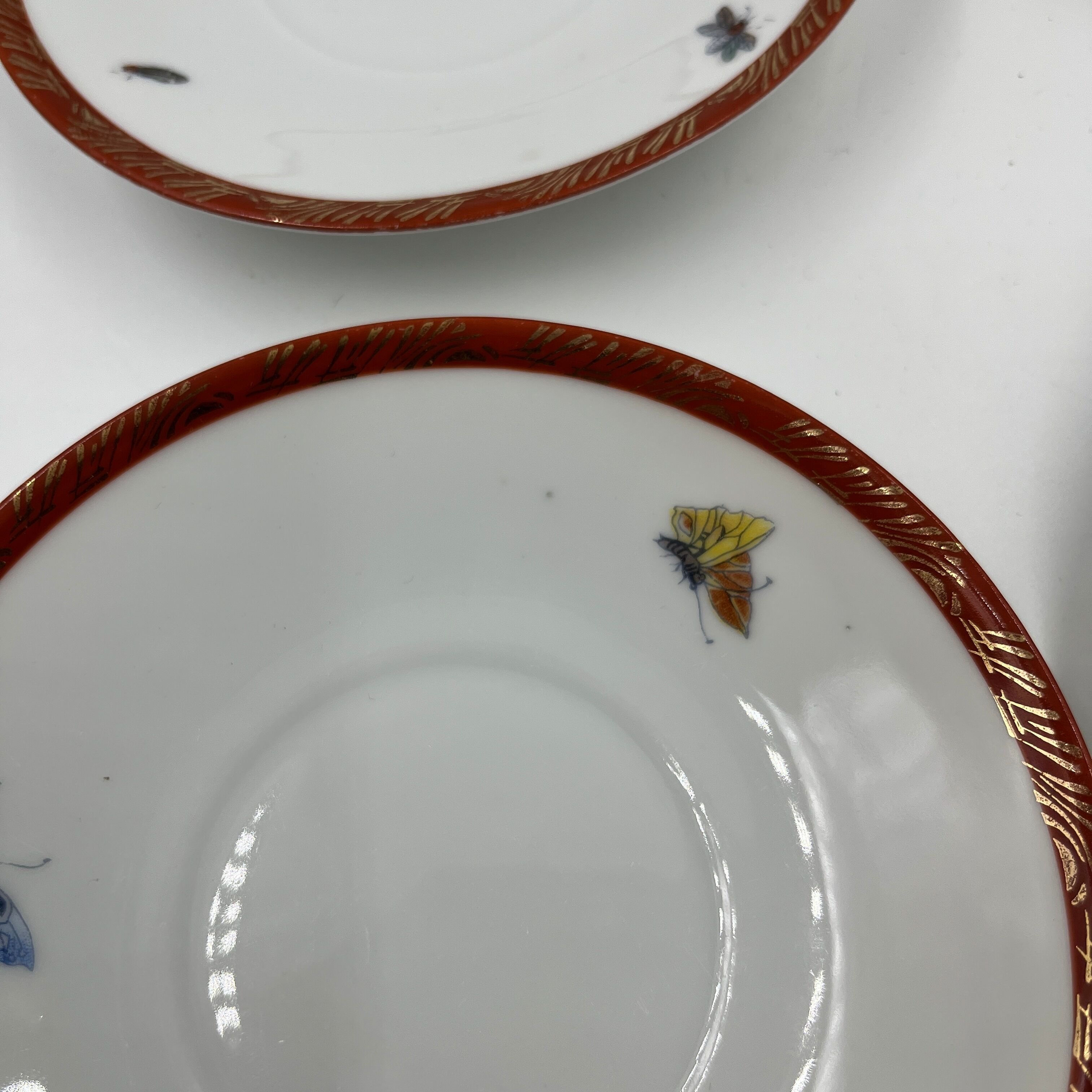 Set of 5 sub-cups Bavaria Japanese décor