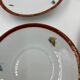 Set of 5 sub-cups Bavaria Japanese décor