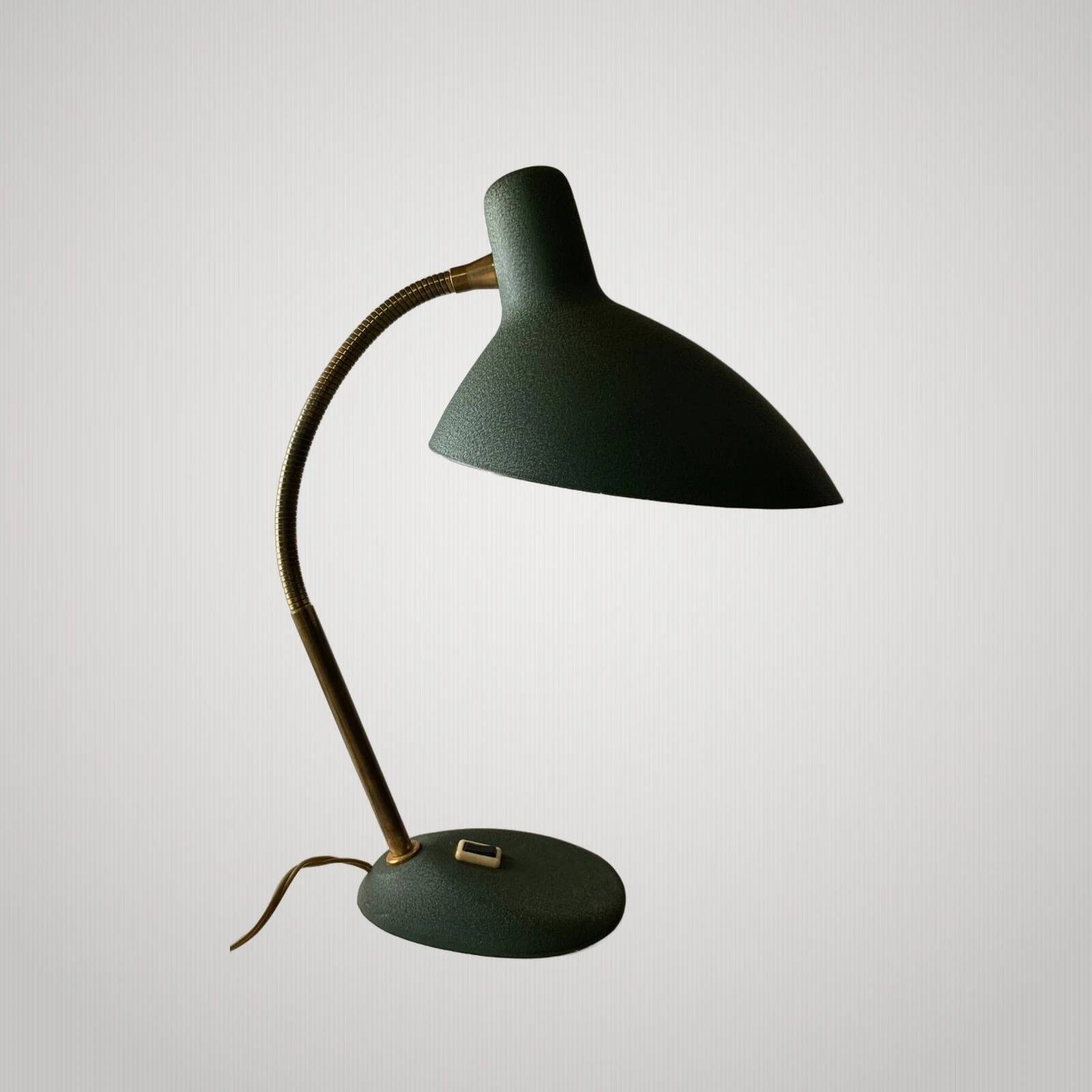 Vintage desk lamp 1950s jean boris lacroix