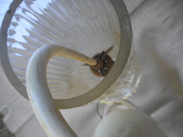 Large 1960' glass hanging