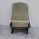 Napoleon III period velvet toad armchair, 19th century