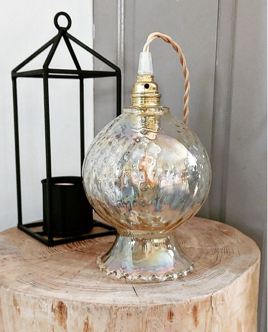 Baladeuse vintage irisée