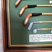 Vintage frame collection golf william park senior of musselburgh 1834- 1903