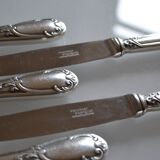 11 Frionnet François silver plated table knives 25 cm silver plated knives