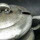 Punch bowl, Art Deco, silver-plated brass, Germany, 1930s