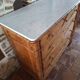 1920 faux bamboo chest of drawers