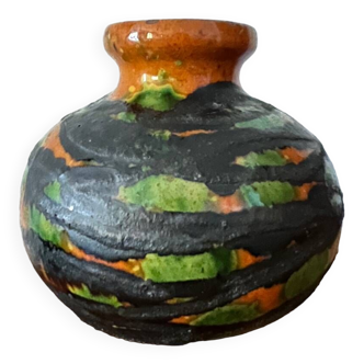 Emile Simonod Sispa - Rare Vase Art déco poterie de Savoie