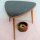Table basse guéridon tripode  compas  60