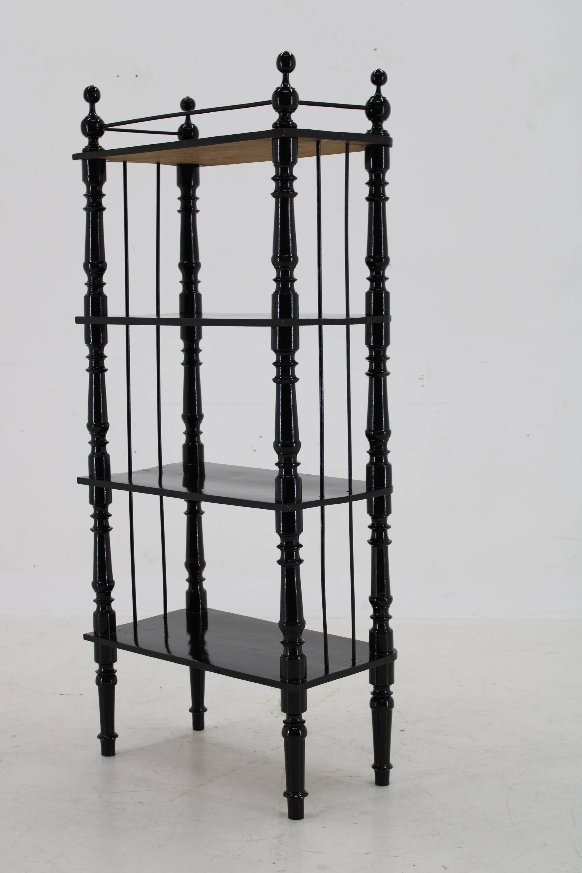 1950s Wooden Etagere, Czechoslovakia