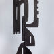 Léo Pacha, Metal sculpture, contemporary work
