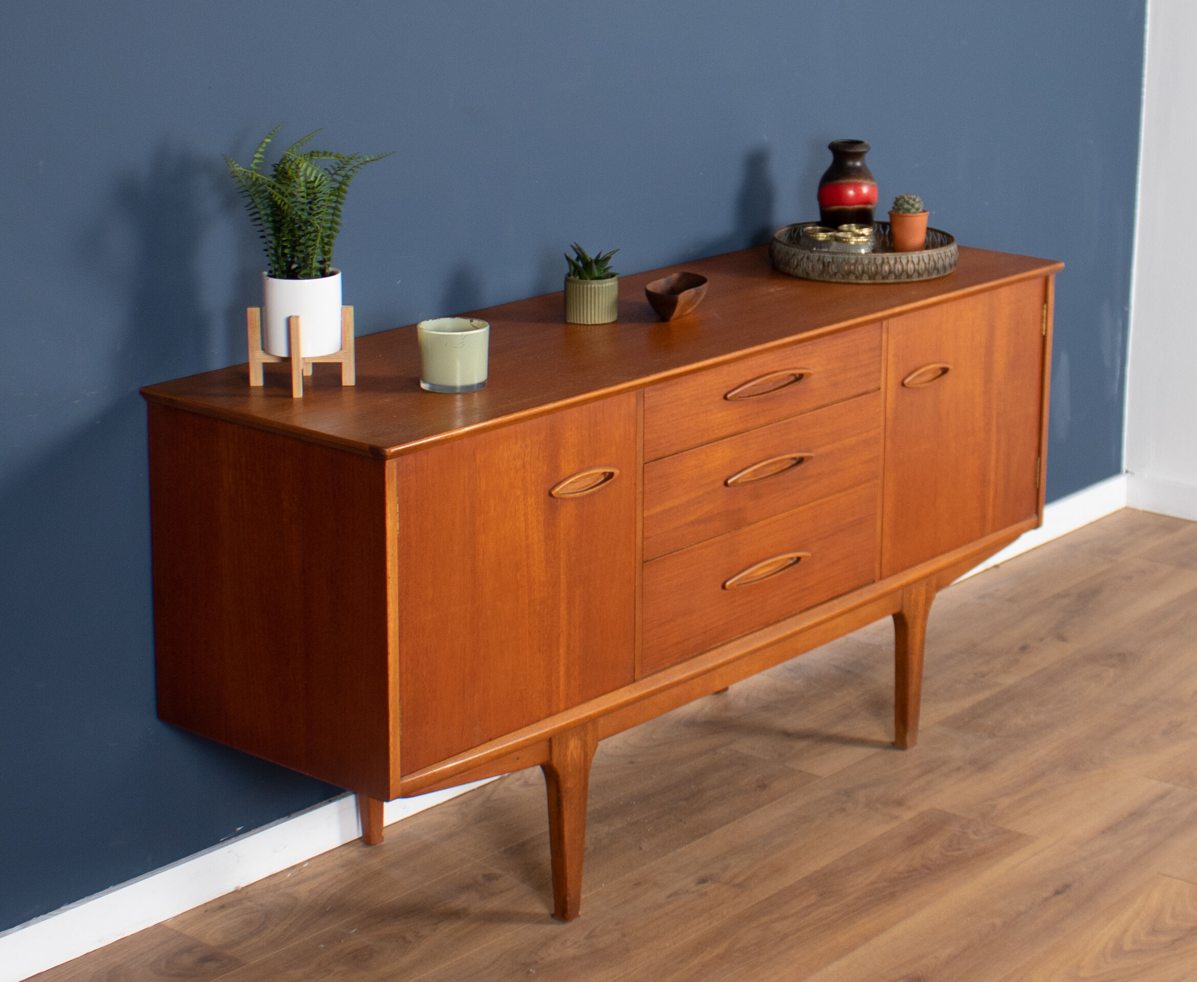 Retro teak 1960s medium jentique mid century sideboard