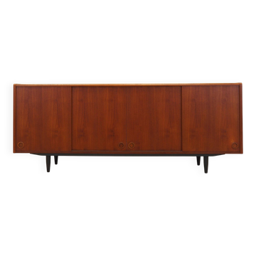 Teak sideboard, Danish design, 1970s, made in Denmark