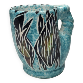 Borty Vallauris pitcher vase